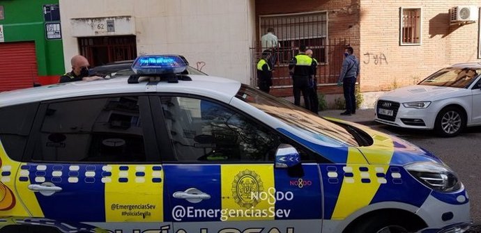 Operativo de la Policía Local de Sevilla ante el Covid-19