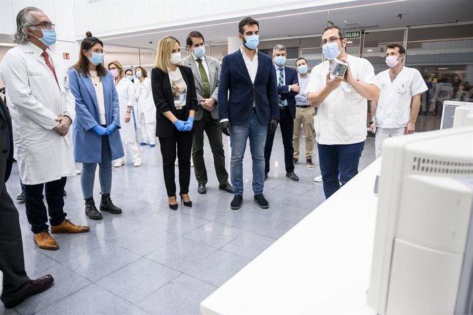 Equipo sanitario donado por la UD Almería