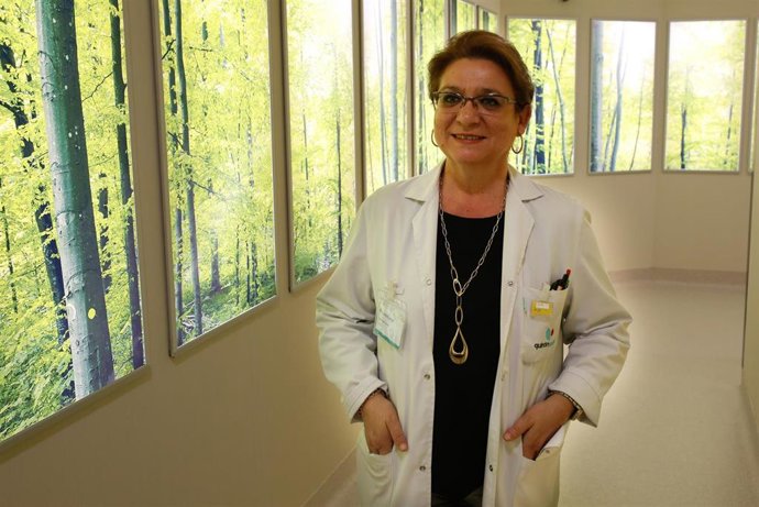 La jefa del Servicio de Radioterapia, María Isabel Ramos