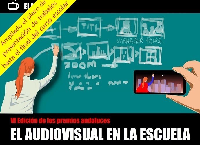 Ampliado el plazo de presentación de trabajos a los VI Premios Andaluce 'El audiovisual en la escuela'
