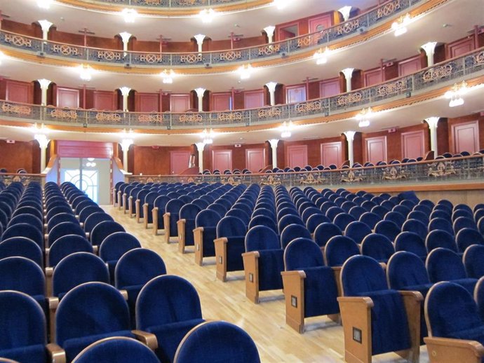 El patio de butacas del Gran Teatro de Córdoba