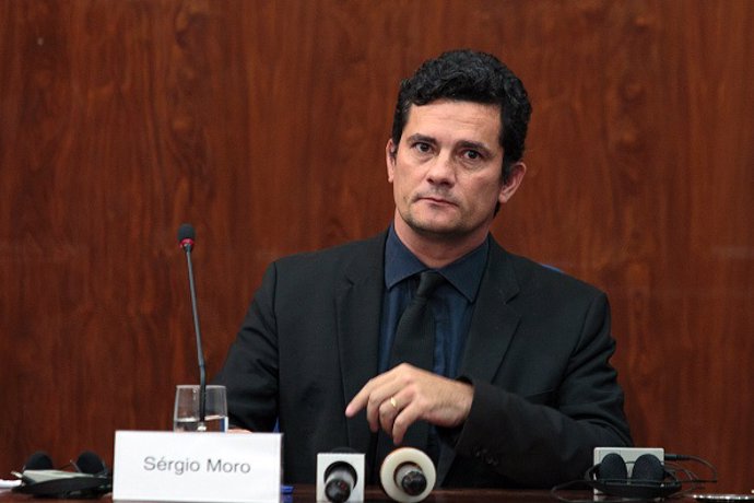 El ministro de Justicia de Brasil, Sergio Moro. 