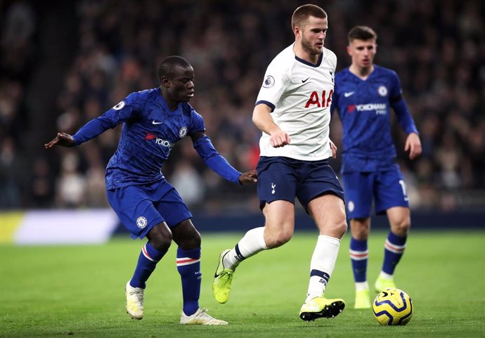 Eric Dier, en un partido con el Tottenham Hotspur.