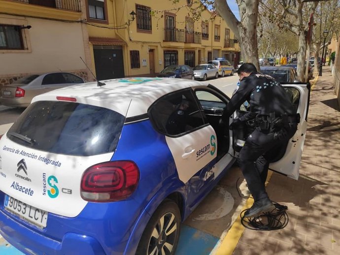 Laboras contra el coronavirus en el municipio de Iniesta