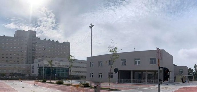Hospital Virgen de Valme, donde ha fallecido uno de los residentes del geriátrico Huerta Palacios