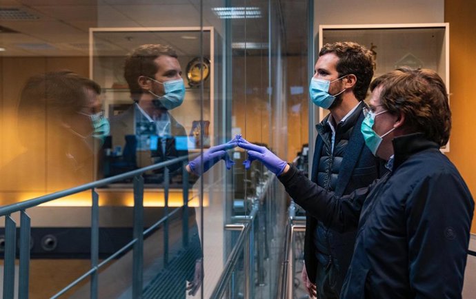 Cvirus.- Casado pide a Sánchez desde Mercamadrid que sus empleados y los de sect