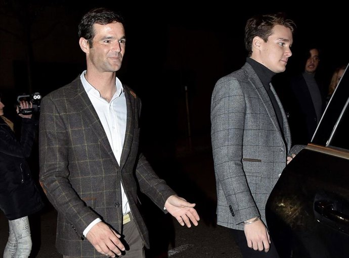 José Bono con Aitor Gómez, en una foto de archivo de Europa Press