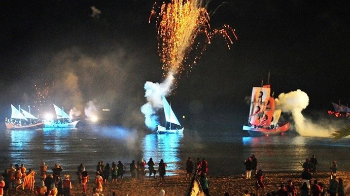 Desembarco en la Vila Joiosa.