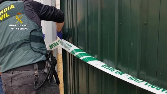 Nave intervenida por la Guardia Civil