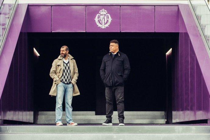 David Espinar y Ronaldo, del Real Valladolid
