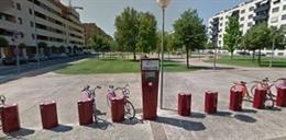 BiciLog en el Parque Picos de Urbión, en el barrio de La Cava de Logroño