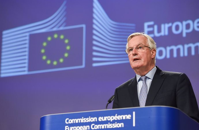Brexit.- Barnier critica a Londres por "ralentizar" la negociación post Brexit p
