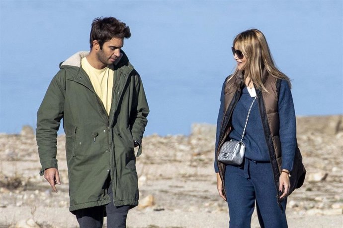 Alba Carrillo y Santi Burgoa, en una foto de archivo de Europa Press