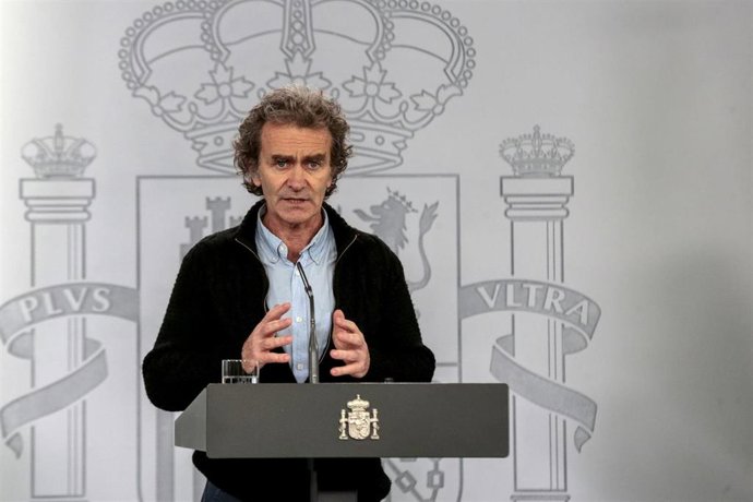 El director del Centro de Coordinación de Alertas y Emergencias Sanitarias del Ministerio de Sanidad, Fernando Simón.
