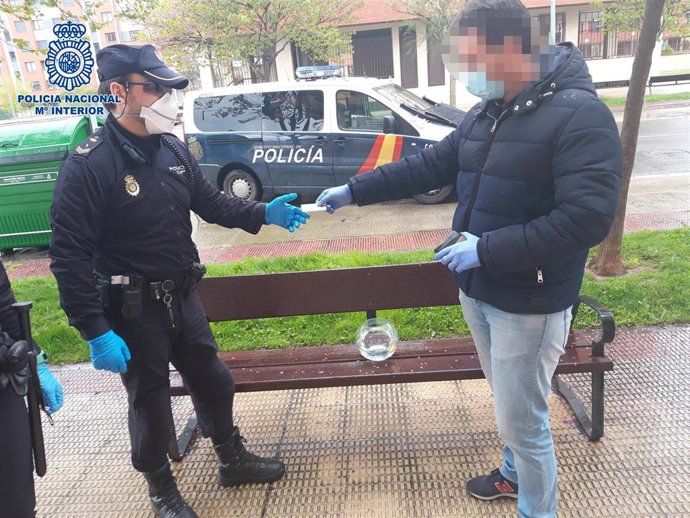 Cvirus.- Audiencia Nacional dice que los policías que trabajan contra el covid-1