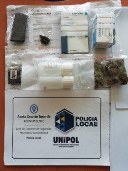 Drogas intervenidas por la Unipol