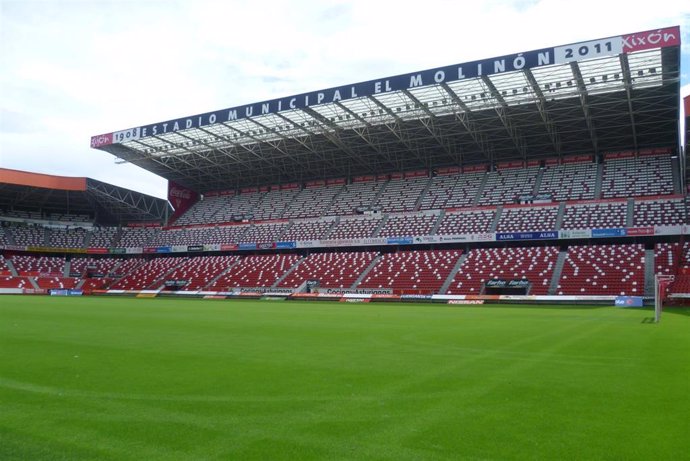 El Molinón, estadio del Sporting de Gijón