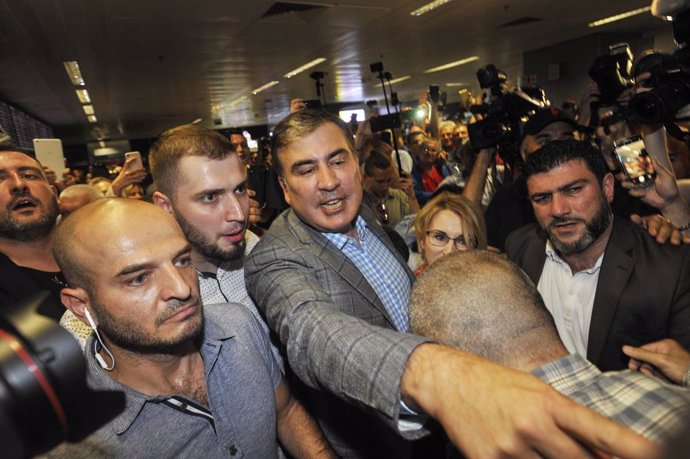 Ucrania.- Georgia ve "inaceptable" la entrada del expresidente Saakashvili en el