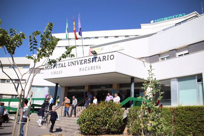 Fachada del Hospital Universitario Virgen Macarena
