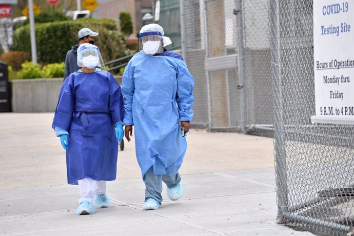 Coronavirus.- Nueva York confirma 437 muertos diarios mientras los casos en EEUU