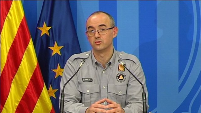 El subdirector de Protecció Civil de la Generalitat, Sergi Delgado, explica las recomendaciones de las salidas con niños en el marco del estado de alarma por el coronavirus.