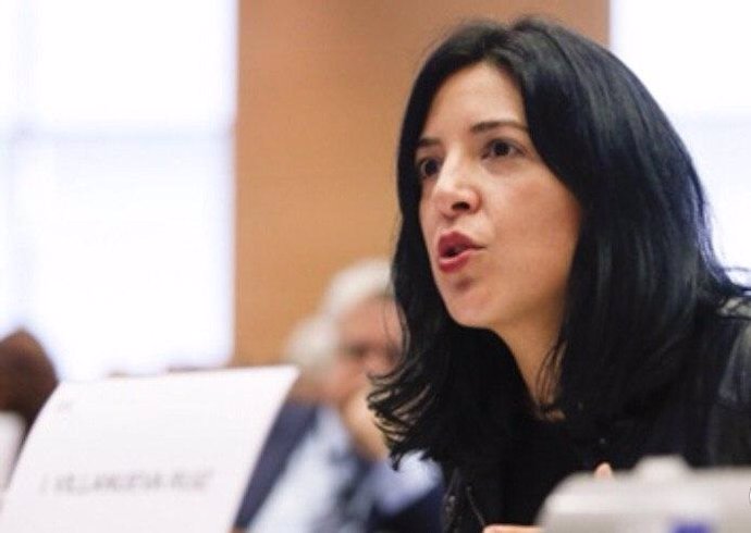 Idoia Villanueva, eurodiputada de Podemos