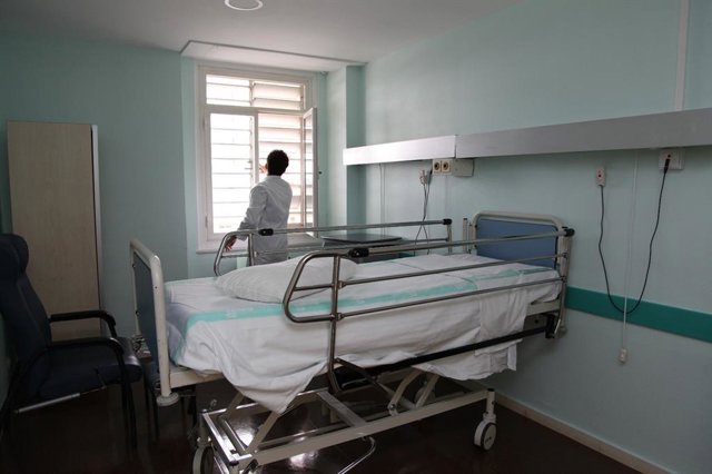 Habitación del Hospital Miguel Servet de Zaragoza.