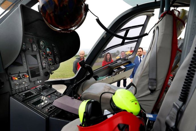 El presidente del Principado, Adrián Barbón, visitó las instalaciones del SEPA en La Morgal.