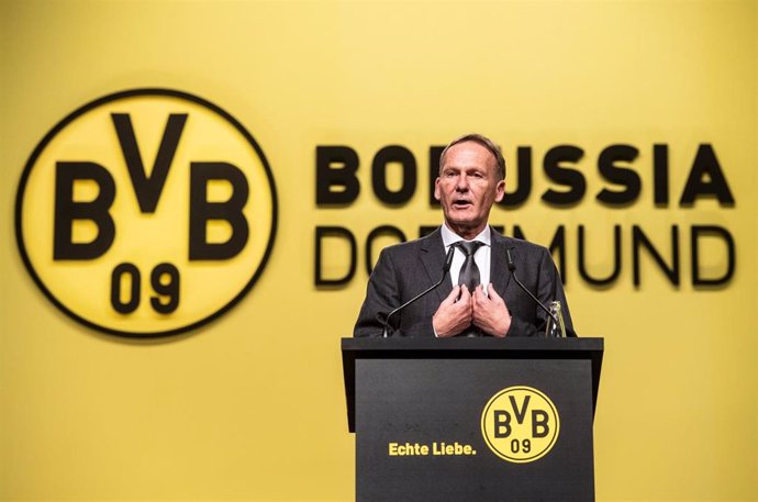 Hans-Joachim Watzke, director ejecutivo del Borussia Dortmund.