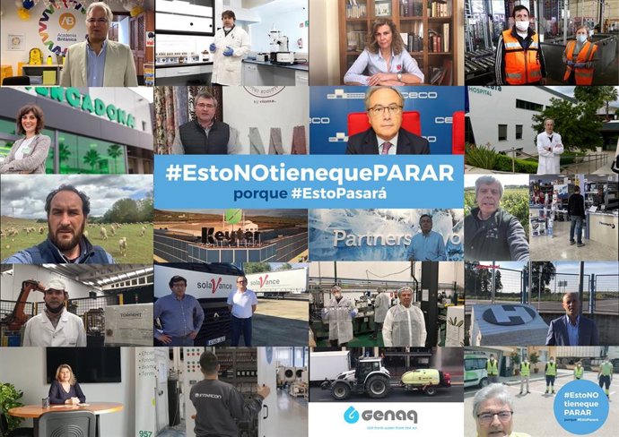  Empresarios se suman a la iniciativa '#EstoNOtienequePARAR' para impulsar la economía