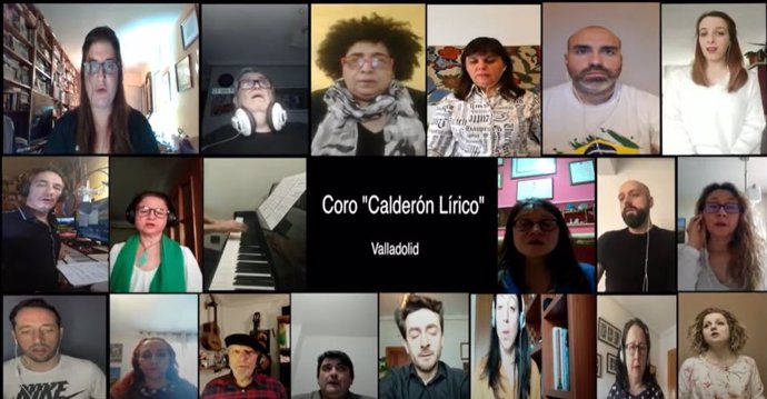 Vídeo musical del coro Calderón Lírico dedicado a las víctimas del Coronavirus.