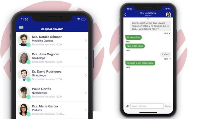 Chat médico gratuito globalfinanz 