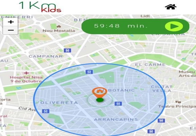 '1Kmkids', La Aplicación Para Planificar Los Paseos Con Los Niños Respetando Las Normas