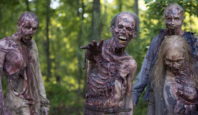 Zombies en The Walking Dead