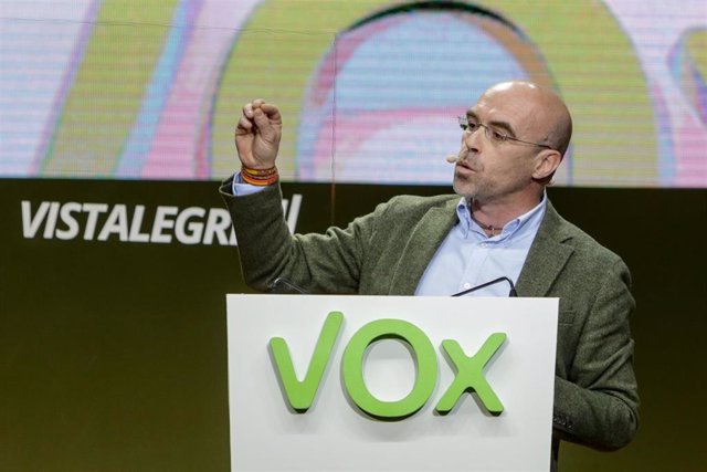 El portavoz de Vox Jorge Buxadé