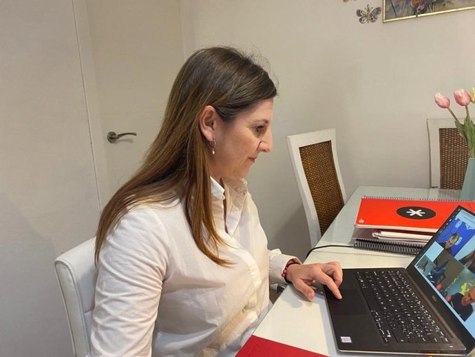 La presidenta de la Diputación de Cádiz, Irene García, en la comisión de coordinación