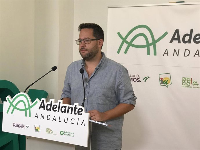 El portavoz adjunto de Adelante Andalucía, José Ignacio García, en una imagen de archivo.