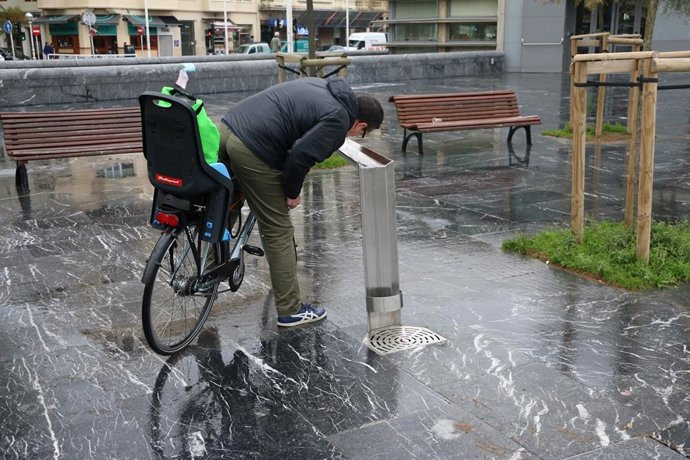 Fuente en San Sebastián.