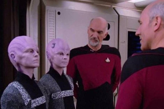 Imagen de la serie de televisión Star Trek: La nueva generación