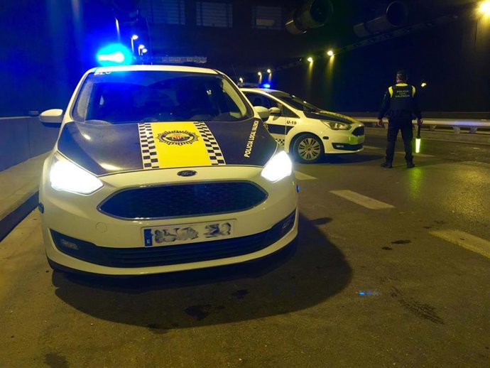 Coches patrullas de la Policía Local de Valncia