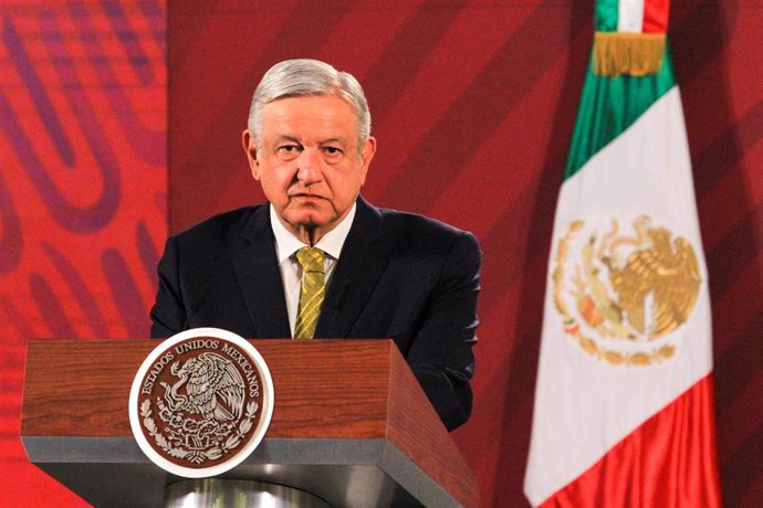 El presidente  de México, Andrés Manuel López Obrador