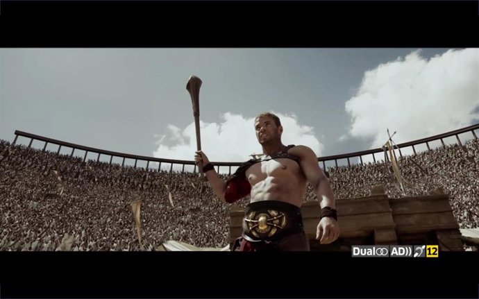 Escena de la película Hércules