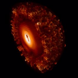 Millones de horas de supercomputación para simular una supernova extrema