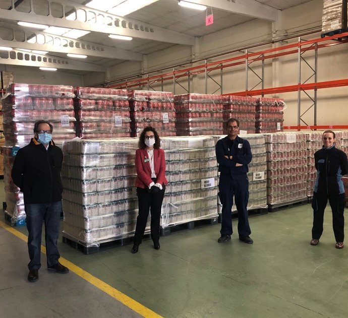 Coronavirus.- Mercadona entrega otras 15 toneladas al Banco de Alimentos de Vall