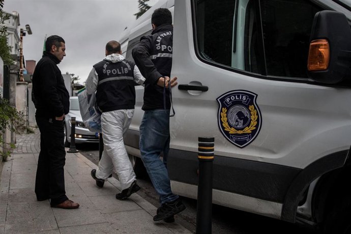 Policía en Turquía