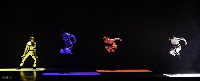 Imagen de una representación de un espectáculo de danza