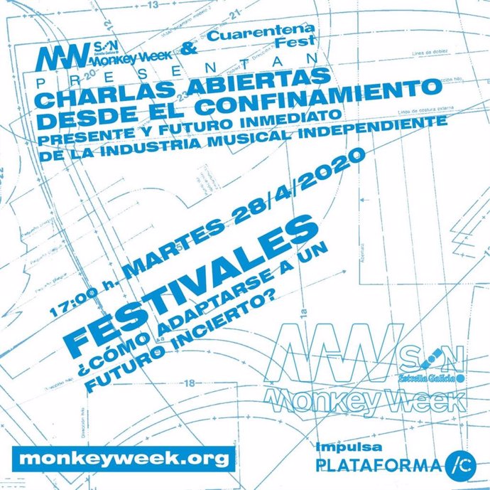 Coronavirus.- Monkey Week SON propone charlas abiertas en Internet para analizar