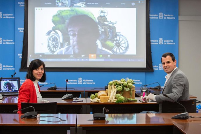 Momento de la videoconferencia.