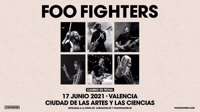 Foo Fighters en Valencia
