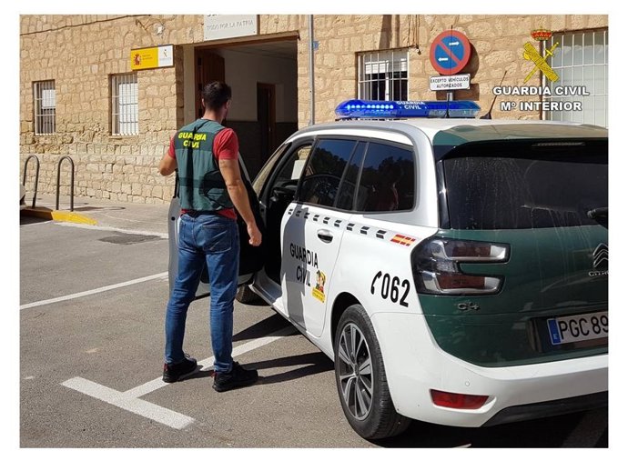 Un agente de la Guardia Civil.